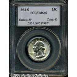 1954-S[25C] MS66 PCGS.