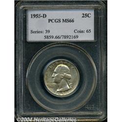 1955-D[25C] MS66 PCGS.
