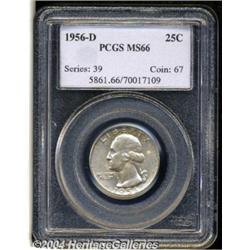 1956-D[25C] MS66 PCGS.