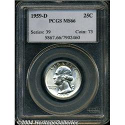 1959-D[25C] MS66 PCGS.