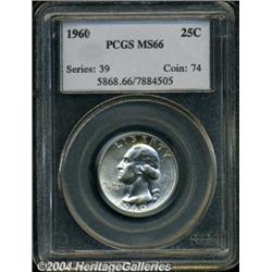 1960[25C] MS66 PCGS.
