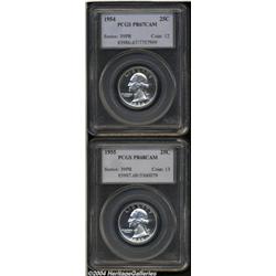 1954[25C] PR67 Cameo PCGS,