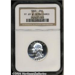 1960[25C] PR69 W Ultra Cameo NGC.