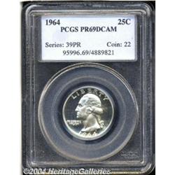 1964[25C] PR69 Deep Cameo PCGS.