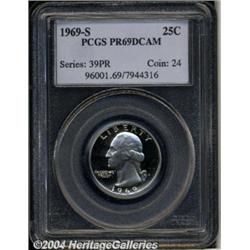 1969-S[25C] PR69 Deep Cameo PCGS.