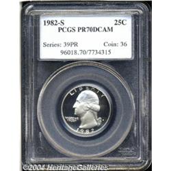 1982-S[25C] PR70 Deep Cameo PCGS.