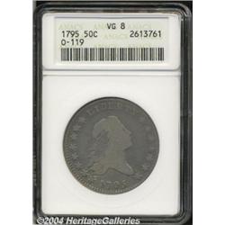 1795[50C] 2 Leaves VG8 ANACS.