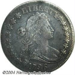 1796[50C] 15 Stars XF40 Repaired, PCI.