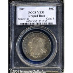 1807[50C] Draped Bust VF30 PCGS.