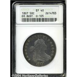 1807[50C] Draped Bust XF40 ANACS.