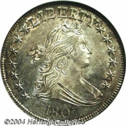 1807[50C] Draped Bust MS65 NGC.