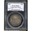 Image 3 : 1807[50C] Capped Bust, Large Stars, 50 Over 20 MS65 PCGS.