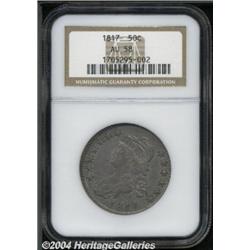 1817[50C] AU58 NGC.