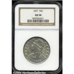 1831[50C] AU58 NGC.