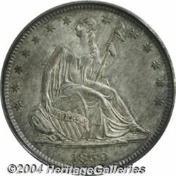 1839[50C] Drapery MS64 PCGS.