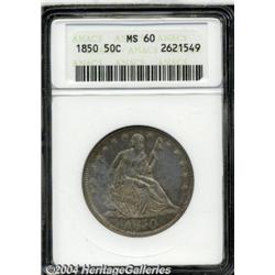 1850[50C] MS60 ANACS.