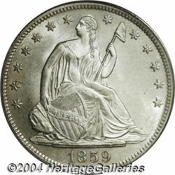 1859-S[50C] MS64 PCGS.