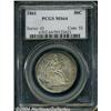 1861[50C] MS64 PCGS.