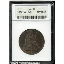 1870-CC[50C] VG10 ANACS.