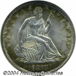 1875-S[50C] MS65 NGC.