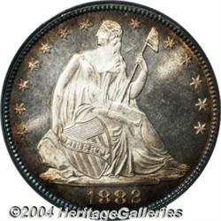 1882[50C] MS66 PCGS.