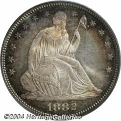 1882[50C] MS68 PCGS.