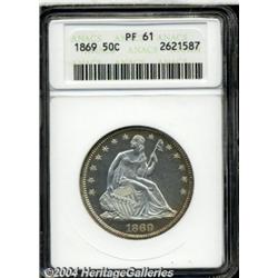 1869[50C] PF61 ANACS.