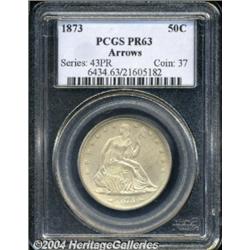 1873[50C] Arrows PR63 PCGS.