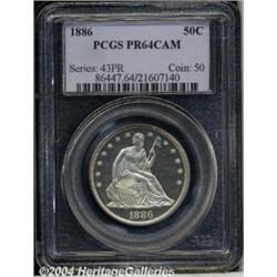 1886[50C] PR64 Cameo PCGS.