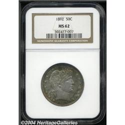 1892[50C] MS62 NGC.