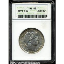 1893[50C] MS62 ANACS.
