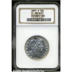 1894-S[50C] MS63 NGC.