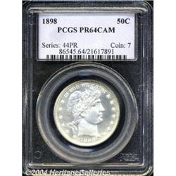 1898[50C] PR64 Cameo PCGS.