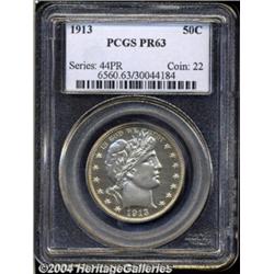 1913[50C] PR63 PCGS.