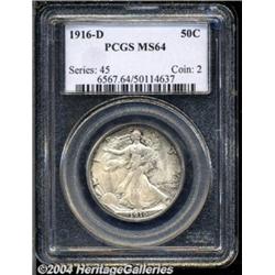 1916-D[50C] MS64 PCGS.