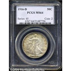 1916-D[50C] MS64 PCGS.