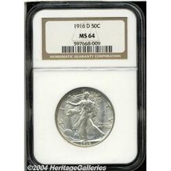 1916-D[50C] MS64 NGC.