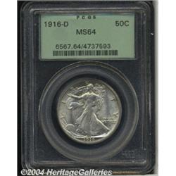 1916-D[50C] MS64 PCGS.