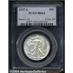1927-S[50C] MS63 PCGS.