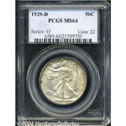 1929-D[50C] MS64 PCGS.