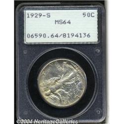 1929-S[50C] MS64 PCGS.