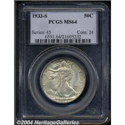 1933-S[50C] MS64 PCGS.