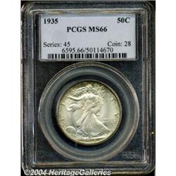 1935[50C] MS66 PCGS.