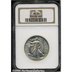 1935[50C] MS66 NGC.