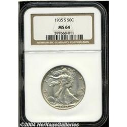 1935-S[50C] MS64 NGC.