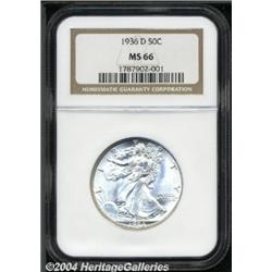 1936-D[50C] MS66 NGC.