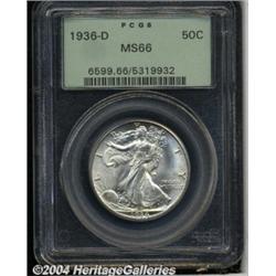 1936-D[50C] MS66 PCGS.