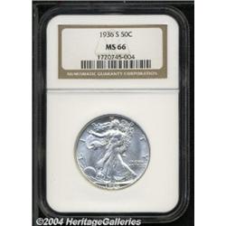 1936-S[50C] MS66 NGC.