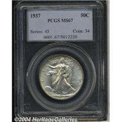 1937[50C] MS67 PCGS.