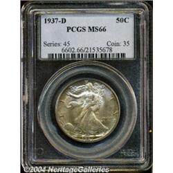 1937-D[50C] MS66 PCGS.